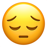 Sad emoji