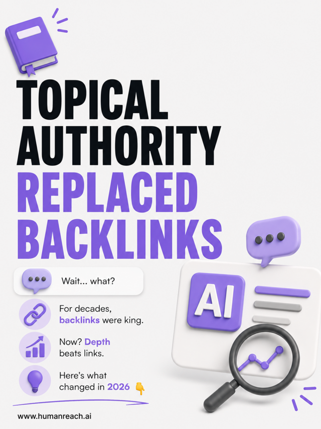 Stories 5 Topical Authority: Why It Replaced Backlinks (2026 Guide) | Do I Still Need Links?